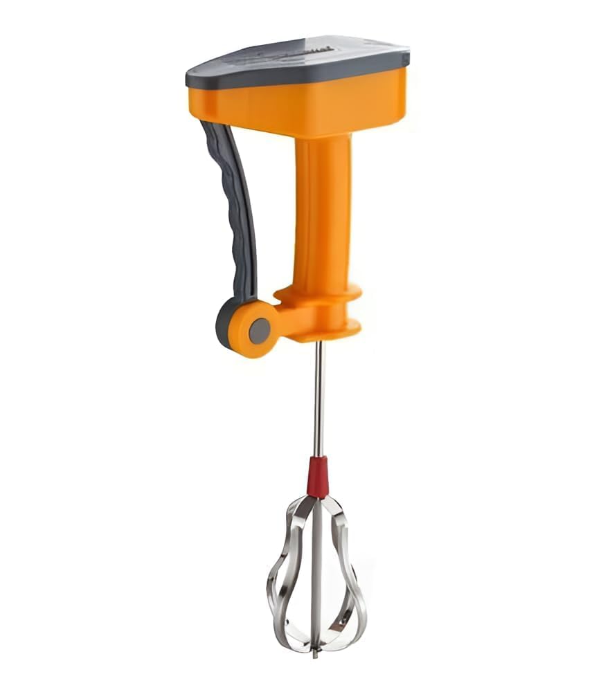 Manual Stainless Steel Egg Whisk Blender Non Electric Hand Mixer for Baking Cooking Whipping and Everyday Kitchen Preparation (Green)