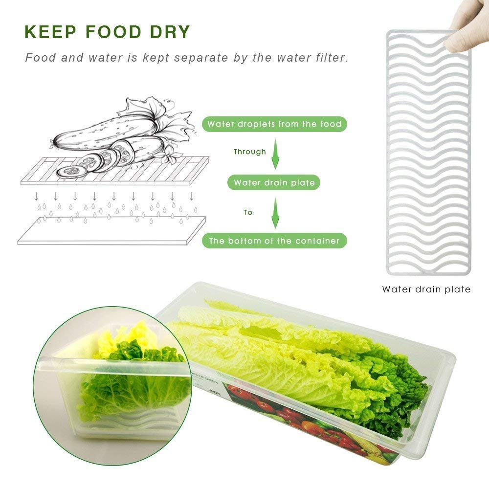 SATVIKAYA Air Tight Plastic Storage Containers Set for Kitchen | Pantry Organizers Kitchen Accessories Items,Fridge Storage Boxes | Leak-Proof, Durable, and Space-Saving (4, 2500ml) (1200 ML, 6)
