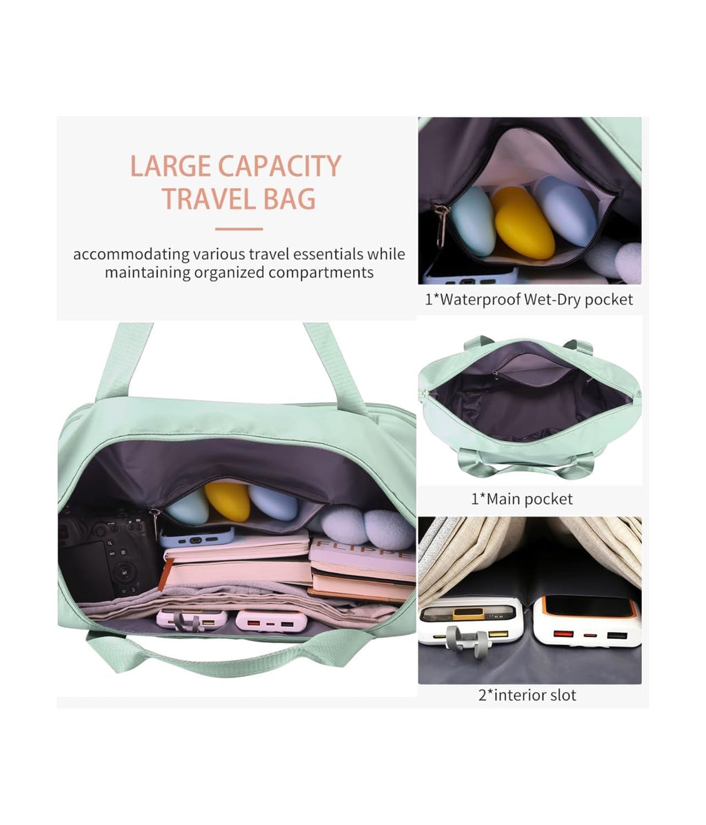 LIGHTNIING HAMMERZ Rolling Duffle Bag with Wheels, Expandable Foldable Duffle Bag with Handle for Travel, Wheeled Travel Luggage Bag Carry on Duffel Bag, Black