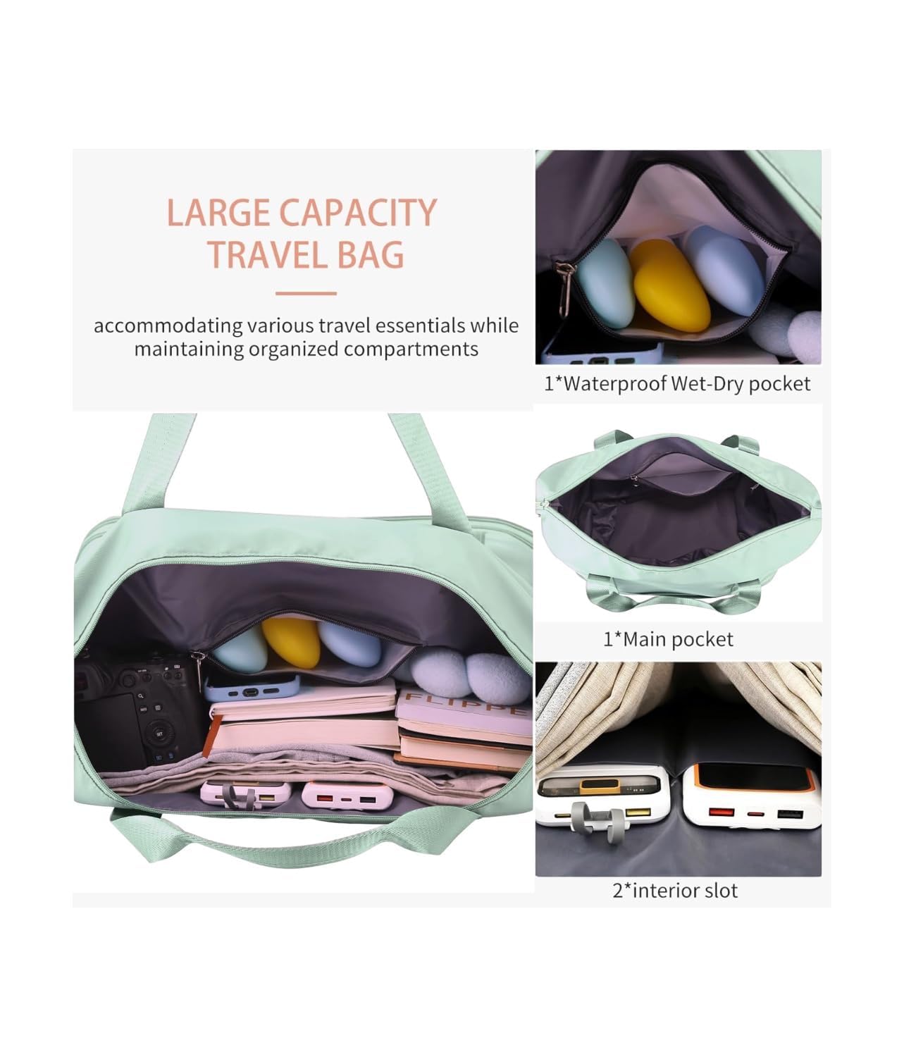 LIGHTNIING HAMMERZ Rolling Duffle Bag with Wheels, Expandable Foldable Duffle Bag with Handle for Travel, Wheeled Travel Luggage Bag Carry on Duffel Bag, Black