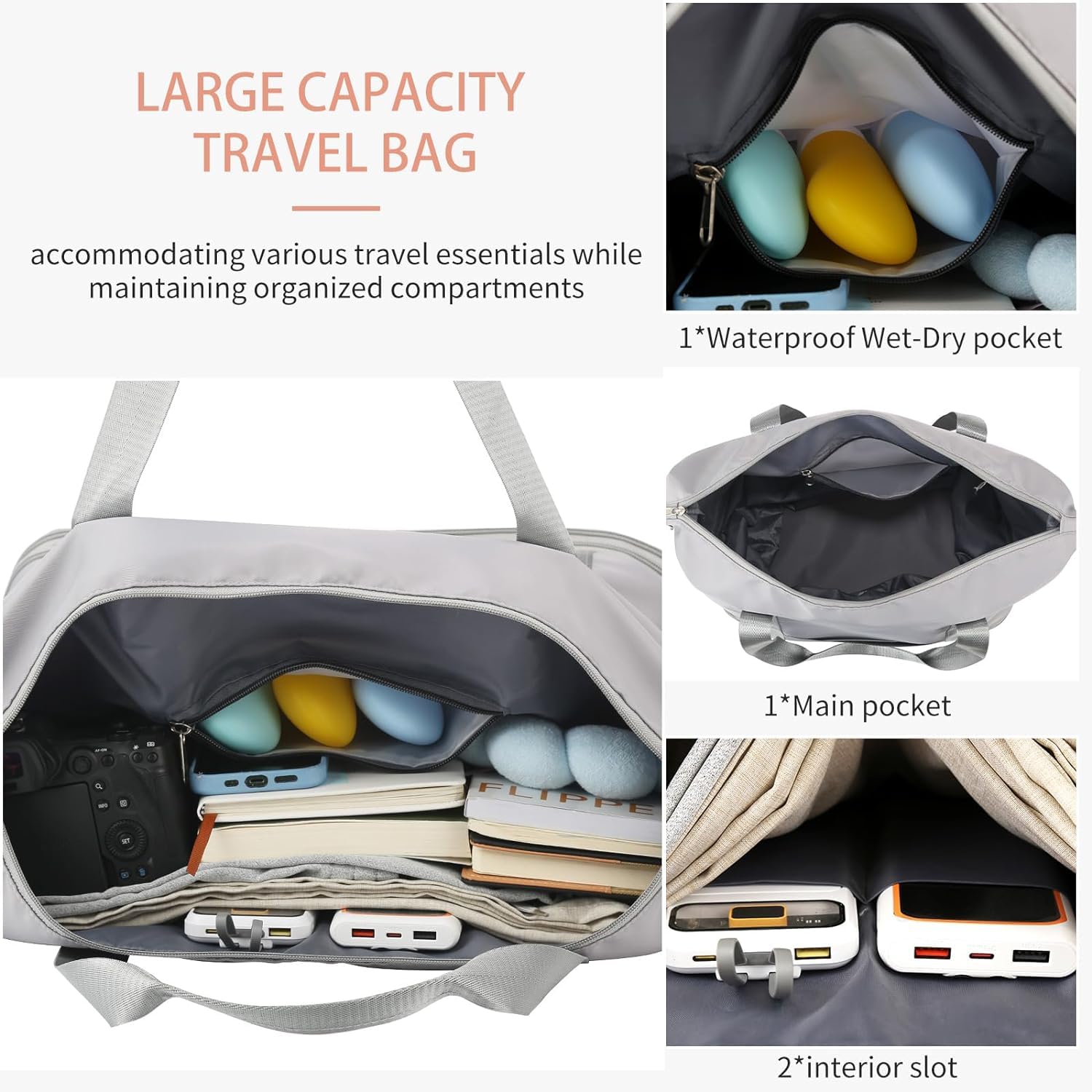LIGHTNIING HAMMERZ Rolling Duffle Bag with Wheels, Expandable Foldable Duffle Bag with Handle for Travel, Wheeled Travel Luggage Bag Carry on Duffel Bag, Black