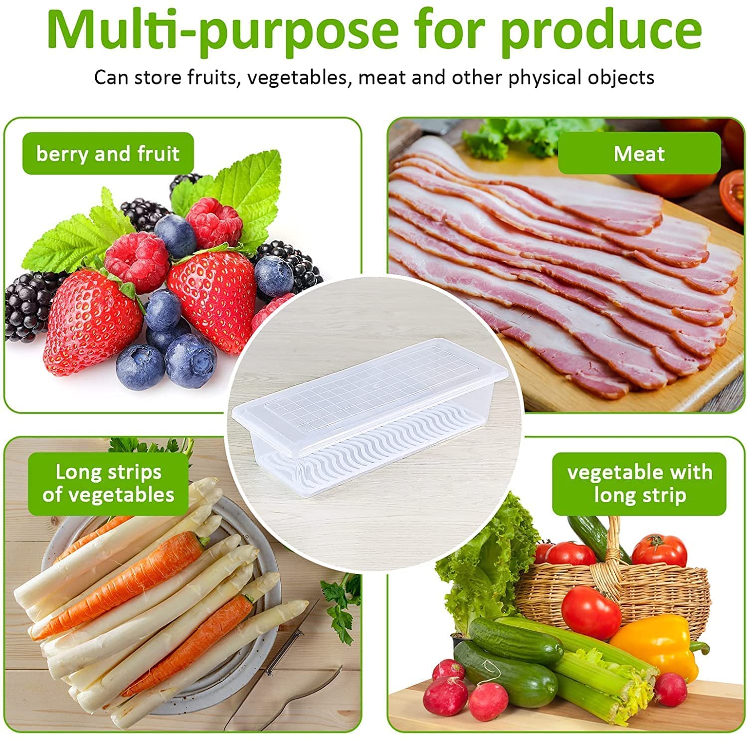 SATVIKAYA Air Tight Plastic Storage Containers Set for Kitchen | Pantry Organizers Kitchen Accessories Items,Fridge Storage Boxes | Leak-Proof, Durable, and Space-Saving (4, 2500ml) (1200 ML, 6)
